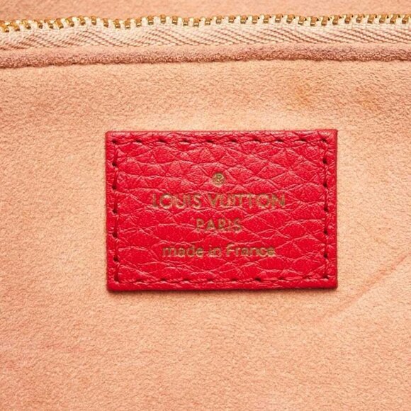 Louis Vuitton Coquelicot Taurillon Leather Volta Bag - Picture 8 of 10